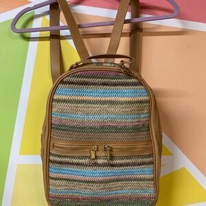 TOMMY BAHAMA Straw Striped multicolor Backpack